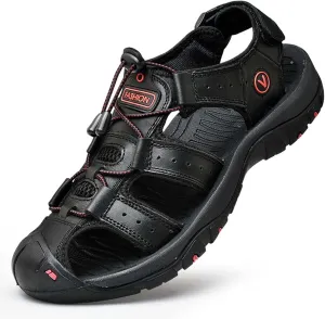 HYDLONGR Men's Women's Comfortable Outdoor Non-Slip Open-Toed Sports Sandals Wading Beach shoes Athletic Lightweight Hiking Sandals