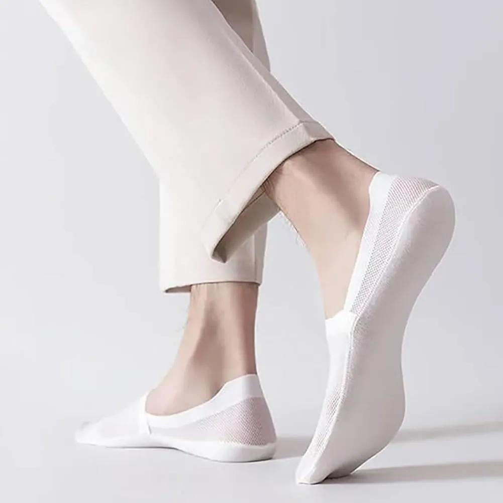 Invisible Breathable Anti-Slip Socks,Ultra Thin Breathable Anti Slip Liner Socks for Men & Women