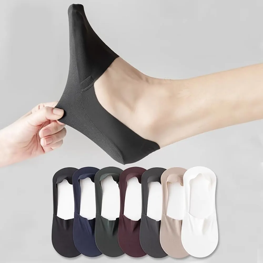 Invisible Breathable Anti-Slip Socks,Ultra Thin Breathable Anti Slip Liner Socks for Men & Women