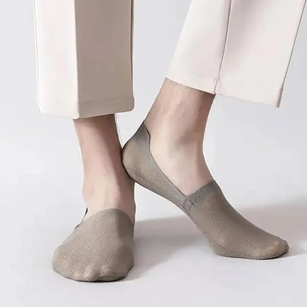 Invisible Breathable Anti-Slip Socks,Ultra Thin Breathable Anti Slip Liner Socks for Men & Women