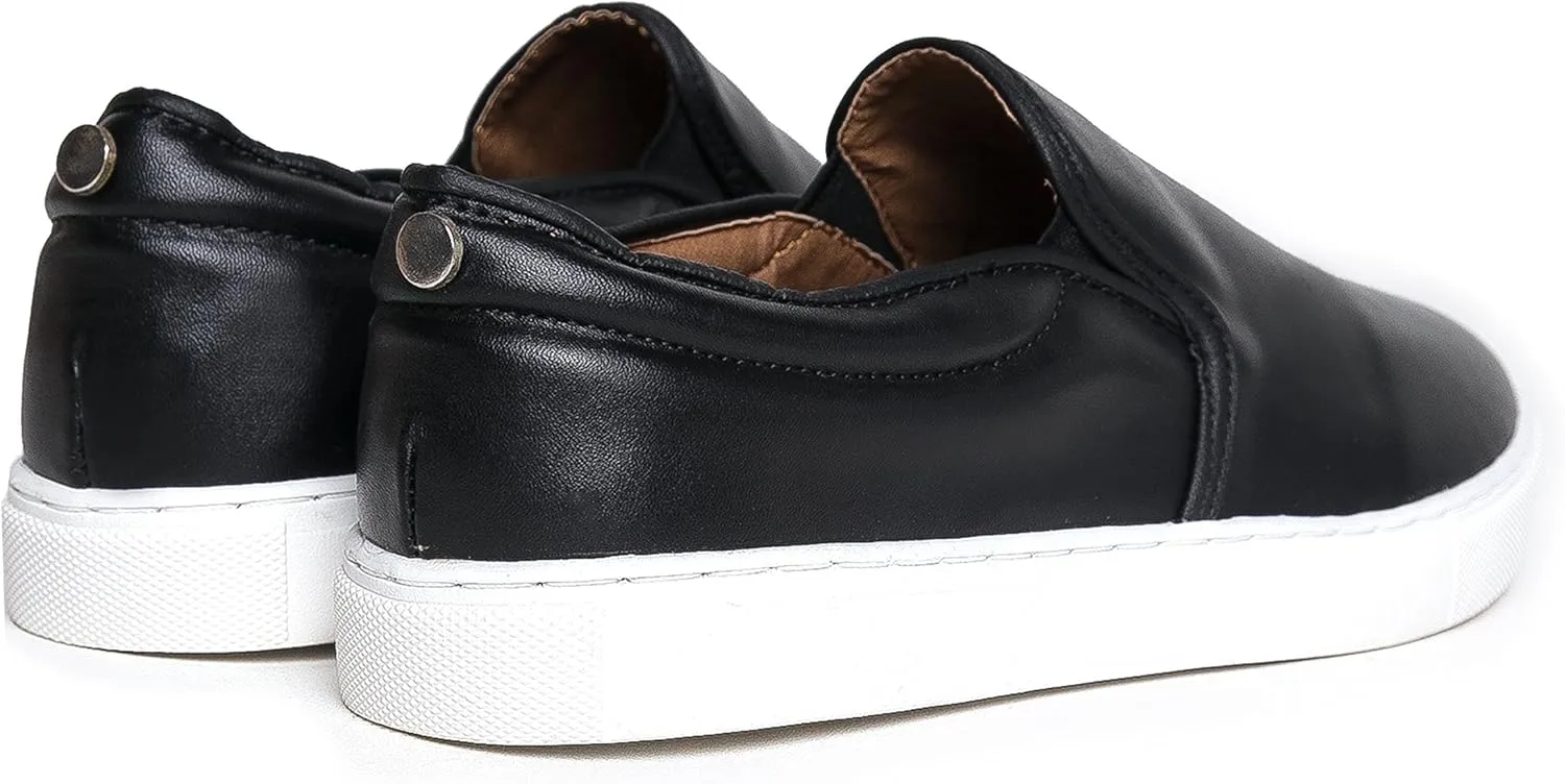 J. Adams Glimmer Sneakers for Women - Casual Glam Slip On Walking Shoes