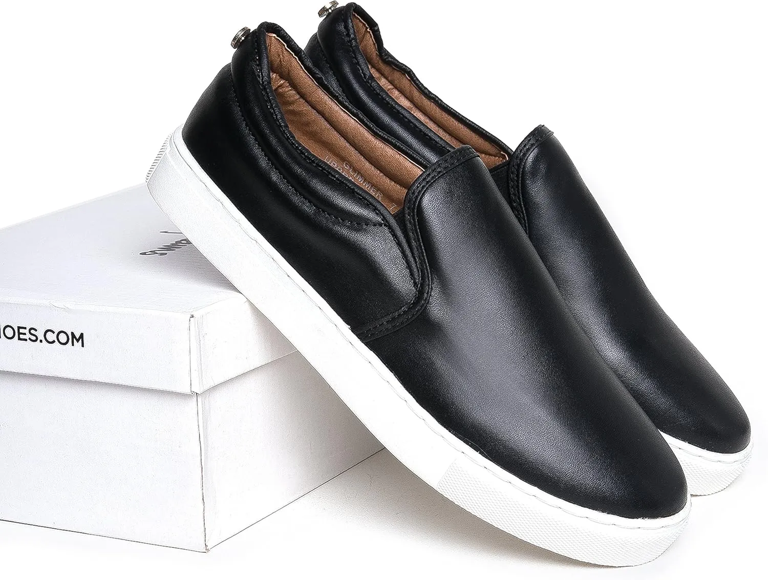 J. Adams Glimmer Sneakers for Women - Casual Glam Slip On Walking Shoes