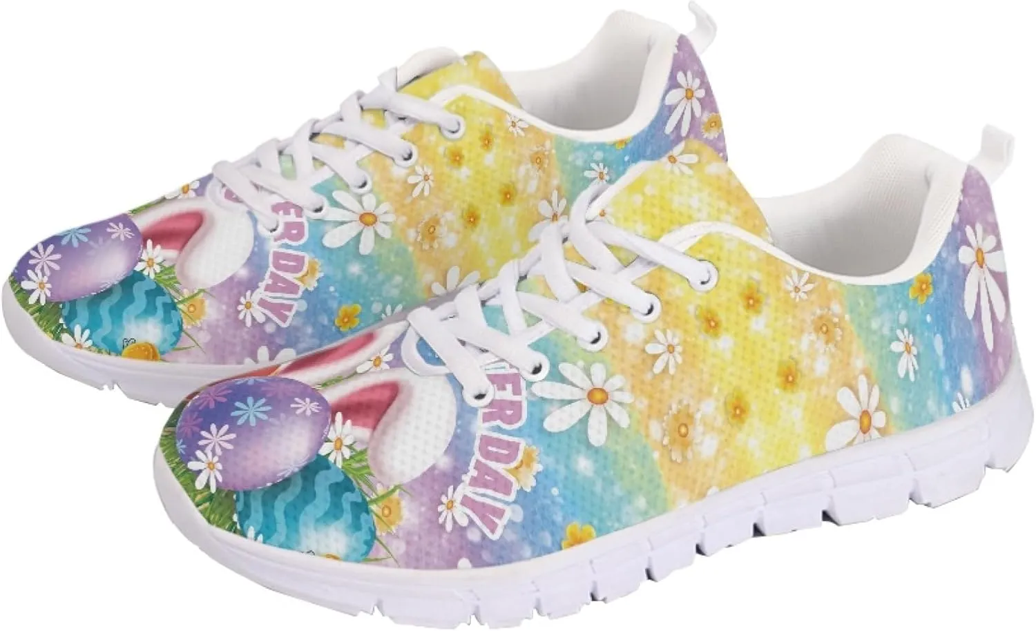 Jeiento Women Trainers Sports Running Shoes Causal Travel Walking Flat Shoe Lace-up Breathable for Lady Teenager Girls