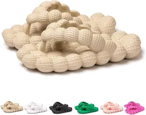 Jfxgjuv Bubble Flip Flops for Women Men Spa Massage Non-Slip Shower Super Soft EVA Indoor Outdoor Slippers Bubble Sandals