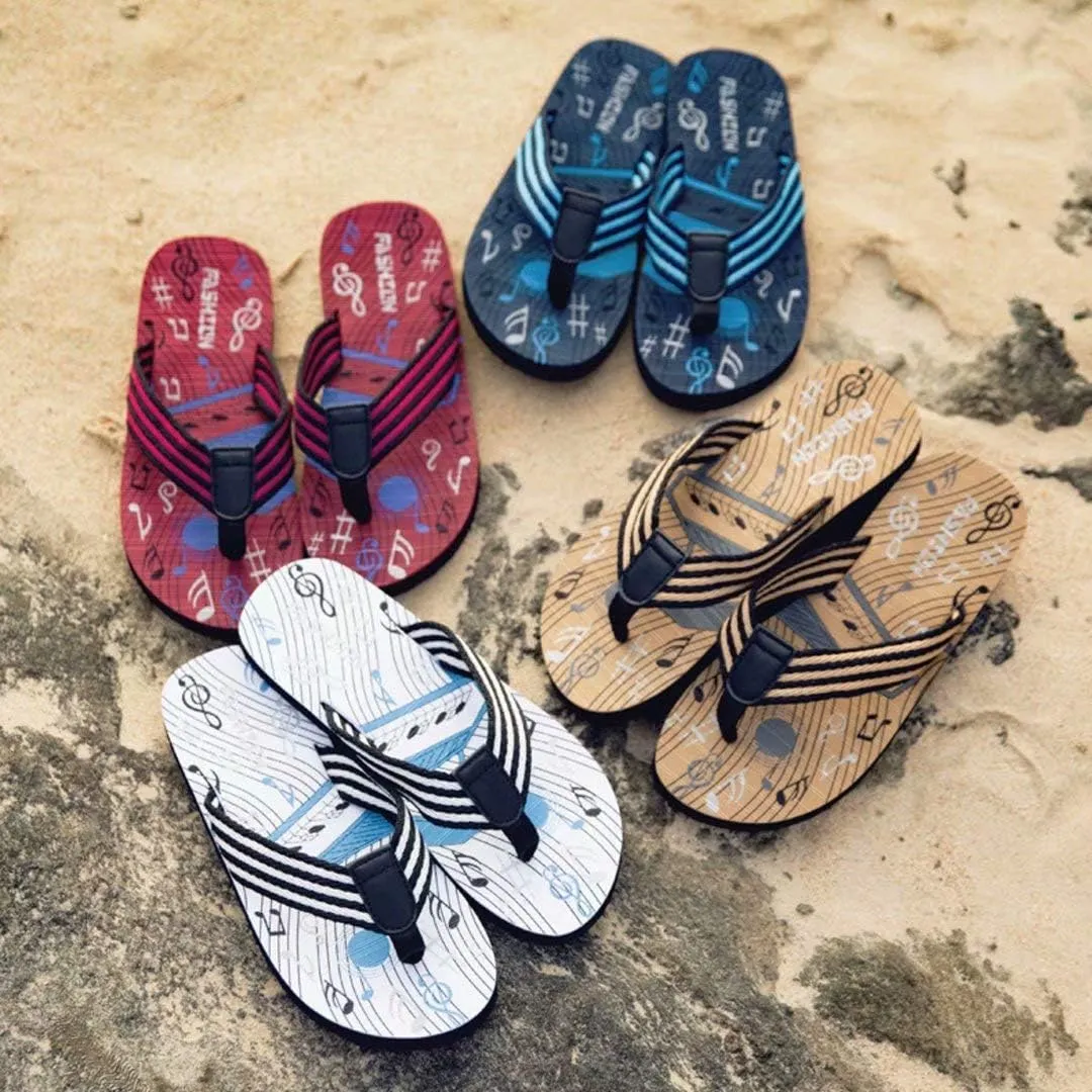Jinsha flip flops sandals Beach shoes Deodorant Breathable Comfortable soft Non-slip T-shoes outdoor summer fashion Unisex