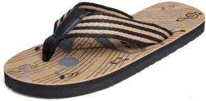 Jinsha flip flops sandals Beach shoes Deodorant Breathable Comfortable soft Non-slip T-shoes outdoor summer fashion Unisex