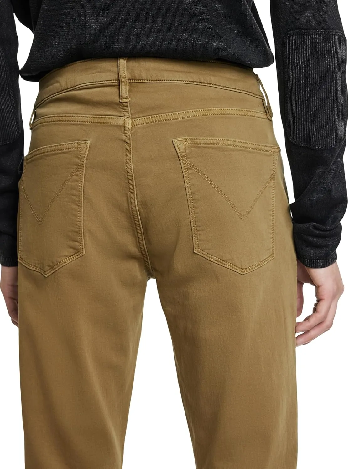 John Varvatos Men's Slim Fit Winter Garment Dyed Denim