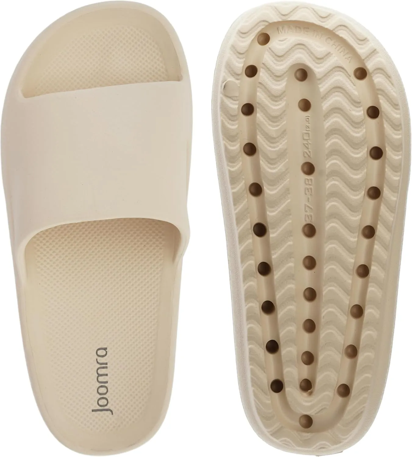 Joomra Arch Support Slides for Women and Men Recovery Sandals Plantar Fasciitis Slippers | Pain Relief Cushion Thick Sole