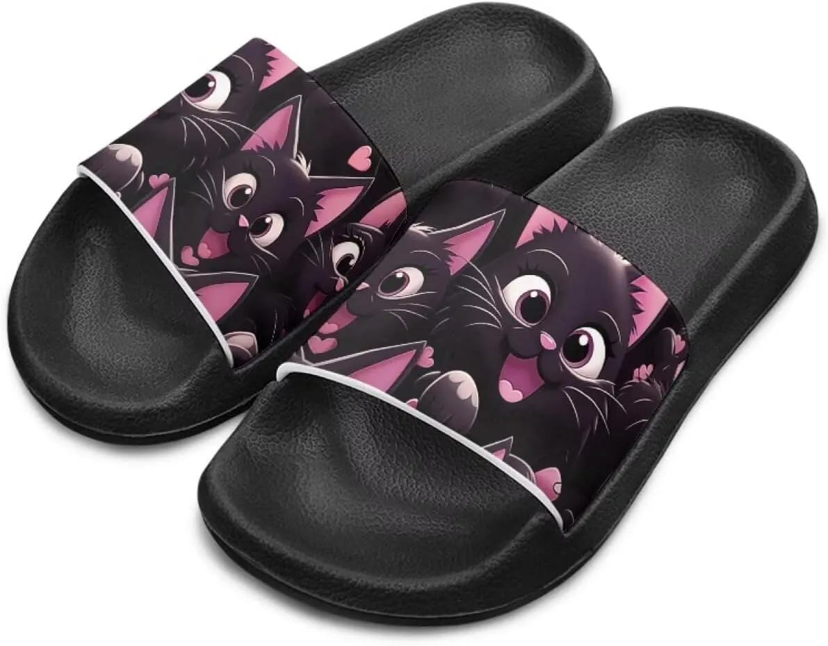 JoyLamoria Animals Design Sandals House Slides Kids Cloud Slippers Cushioned Non Slip Indoor Outdoor Lightweight Open Toe Comfy