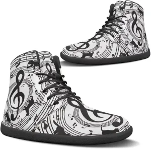 JoyLamoria Skull Rose High Top Sneakers Women Leather Causal Lace Shoes Fashion 2025 Walking Tennis Dress Shoe