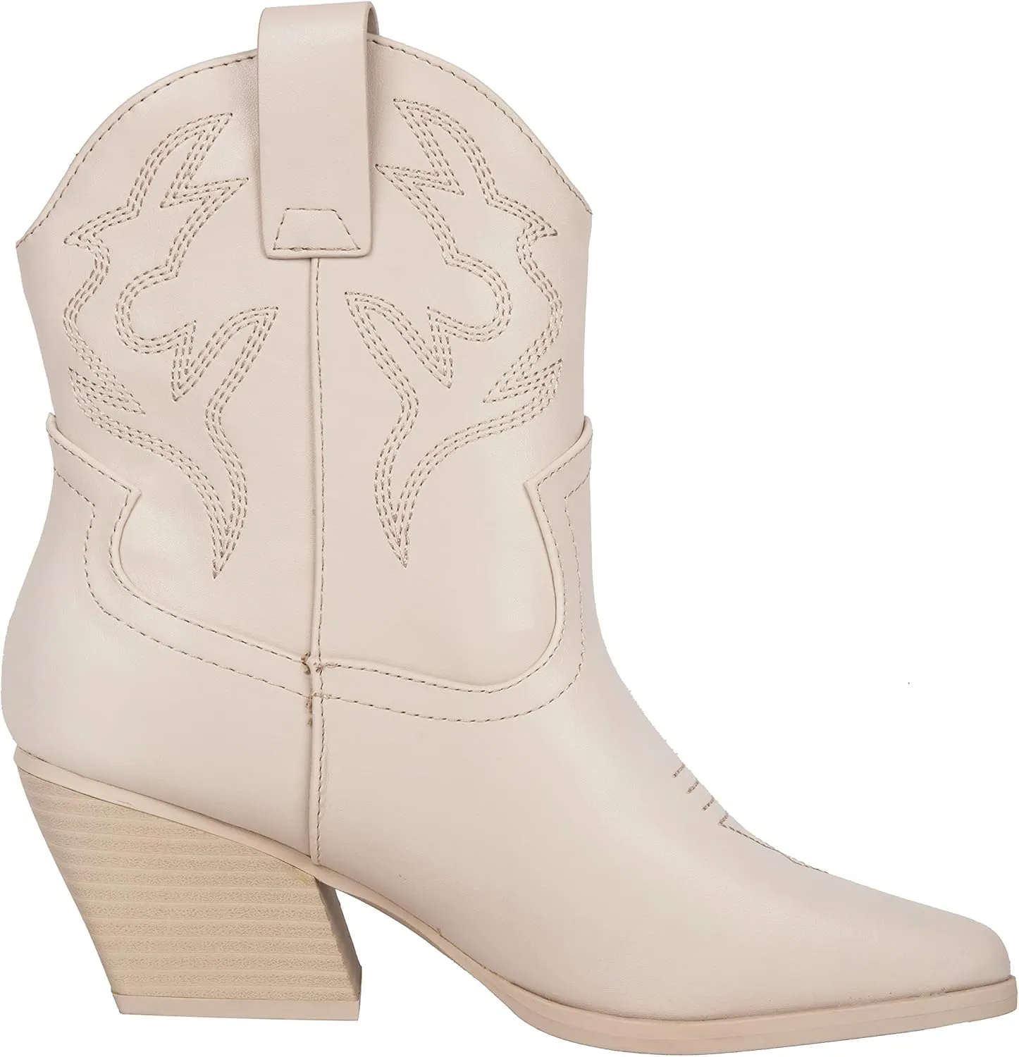 KAYDAY Womens Cowboy Boots Western Ankle Pointed Toe Short Cowgirl Booties MORLEY