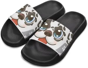 Kids Cloud Slides Girls & Boys Flip Flops Slip On Beach Sandals Youth Pool Shower Shoes EVA Summer Slippers