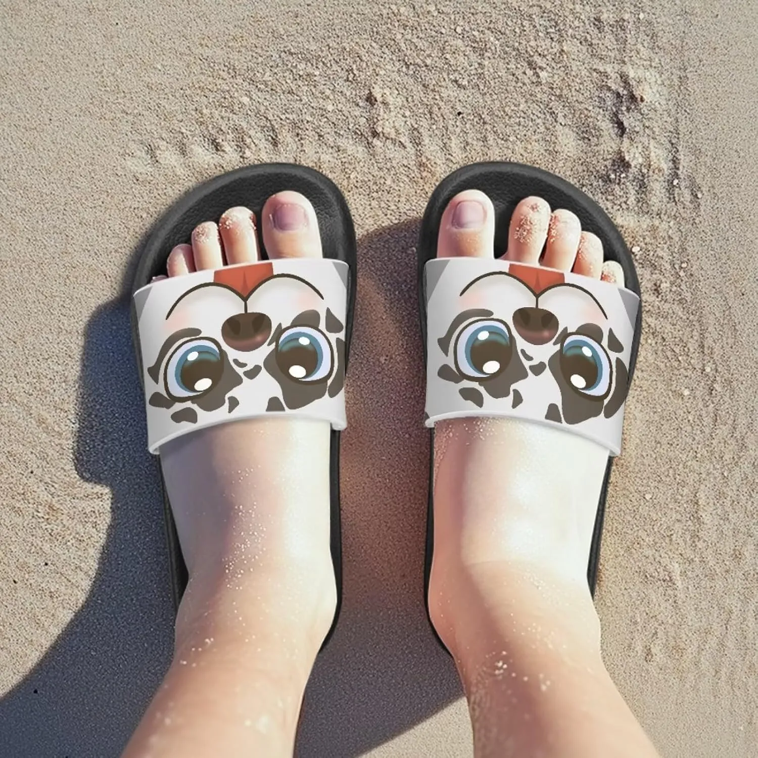 Kids Cloud Slides Girls & Boys Flip Flops Slip On Beach Sandals Youth Pool Shower Shoes EVA Summer Slippers