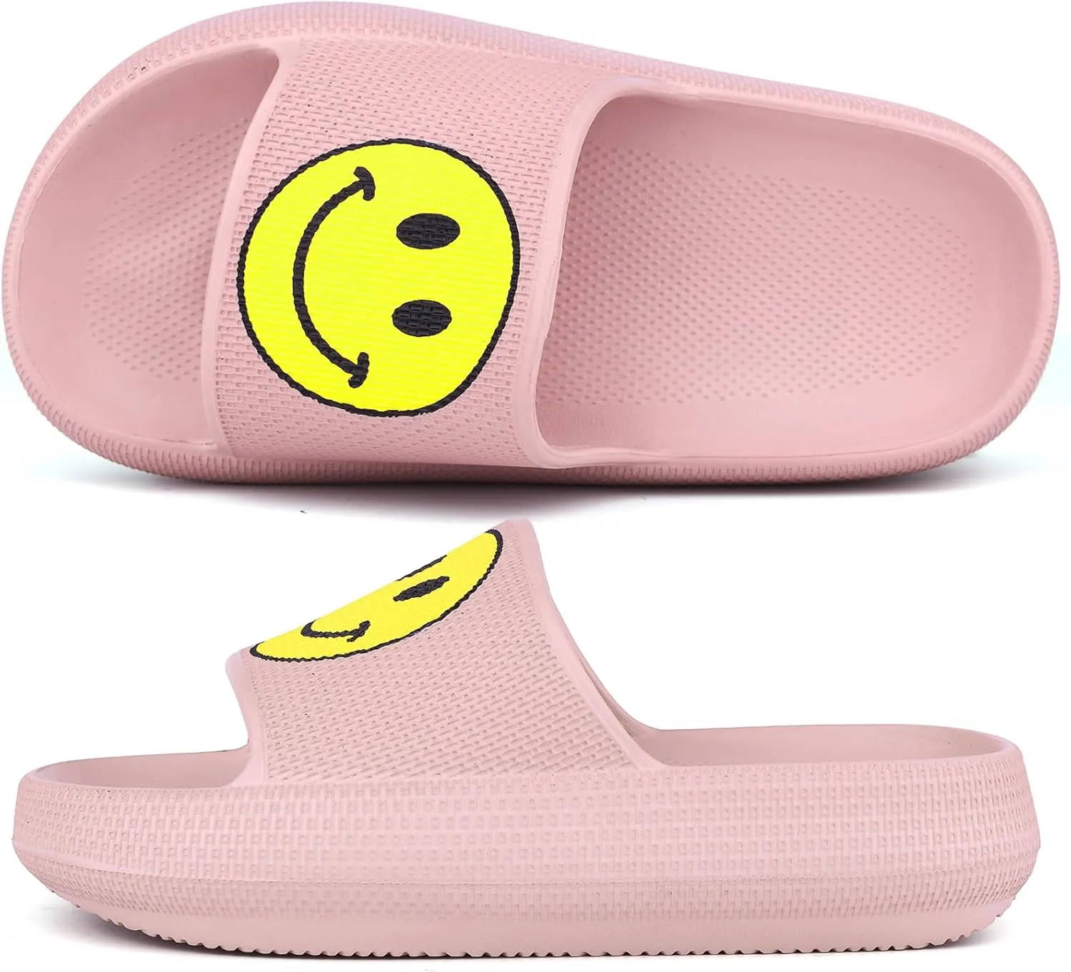 Kids Cloud Slides丨Pillow Sandals for Boys Girls丨Quick Drying Bathroom Shower Sandals丨Summer Beach Pool Slippers| Thick Sole Non-Slip