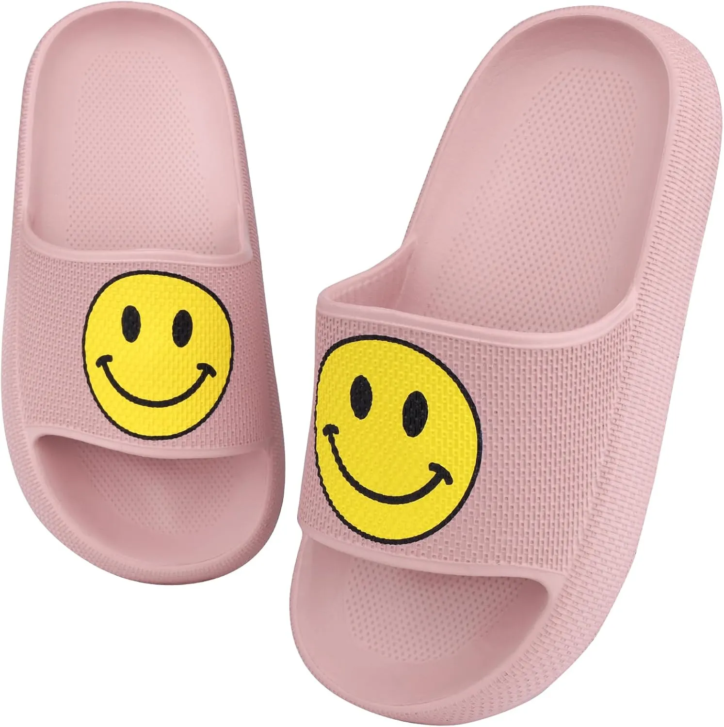 Kids Cloud Slides丨Pillow Sandals for Boys Girls丨Quick Drying Bathroom Shower Sandals丨Summer Beach Pool Slippers| Thick Sole Non-Slip