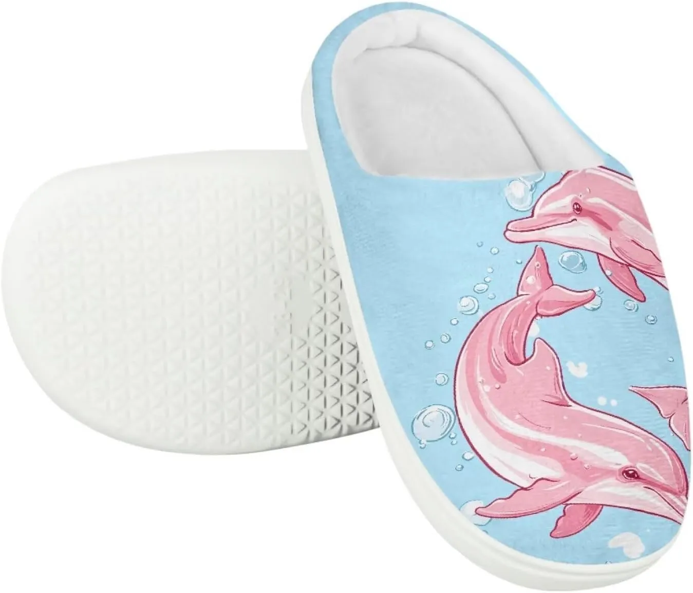 Kids Fuzzy Home Slipper Warm Soft Indoor Bedroom Slippers Winter Comfort Non-Slip Outdoor Slippers for Toddler Boys GirlsLittle kids US 9-15