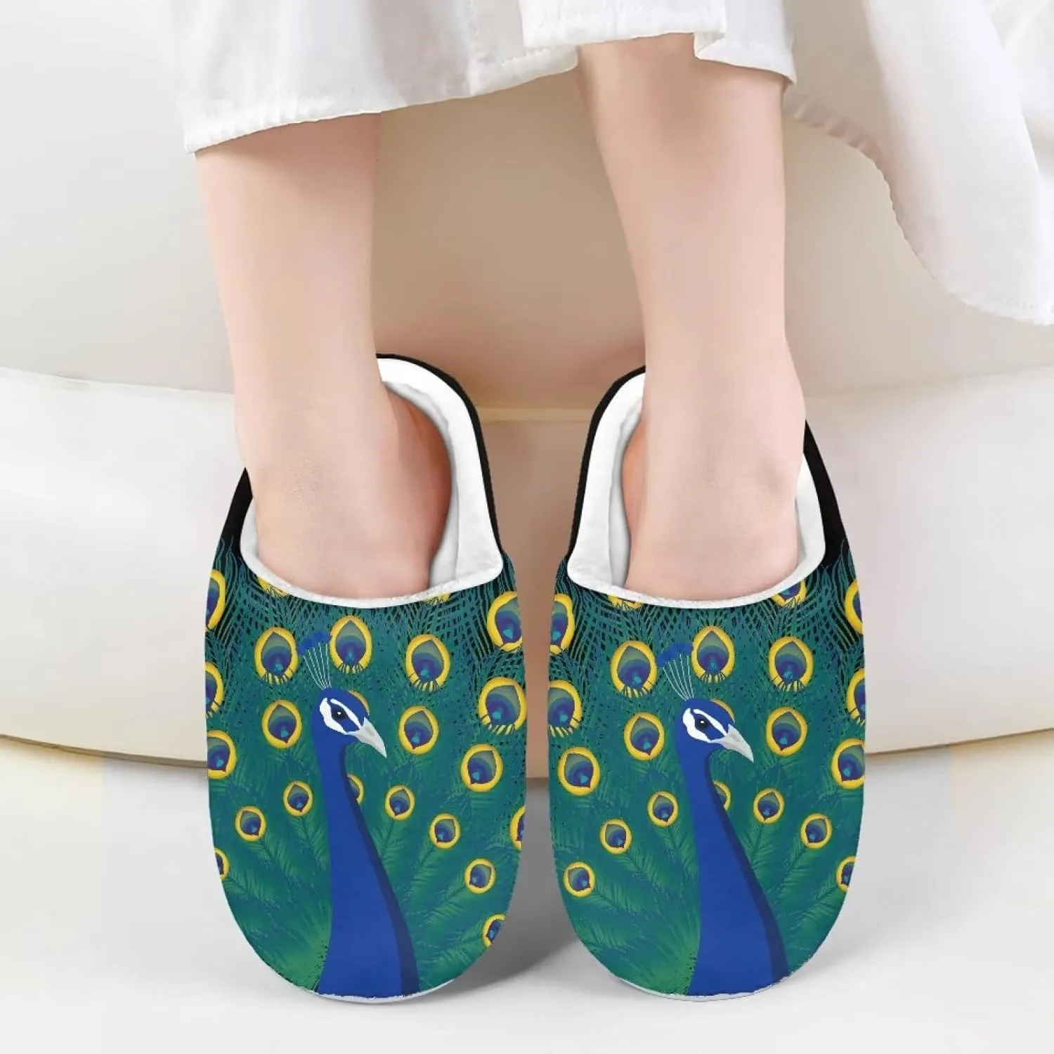 Kids Fuzzy Home Slipper Warm Soft Indoor Bedroom Slippers Winter Comfort Non-Slip Outdoor Slippers for Toddler Boys GirlsLittle kids US 9-15