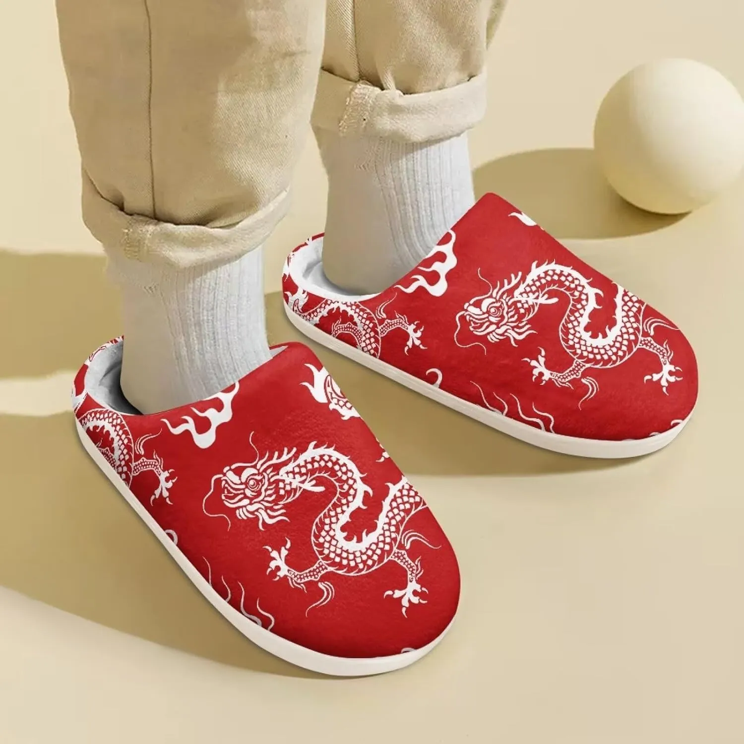 Kids Fuzzy Home Slipper Warm Soft Indoor Bedroom Slippers Winter Comfort Non-Slip Outdoor Slippers for Toddler Boys GirlsLittle kids US 9-15