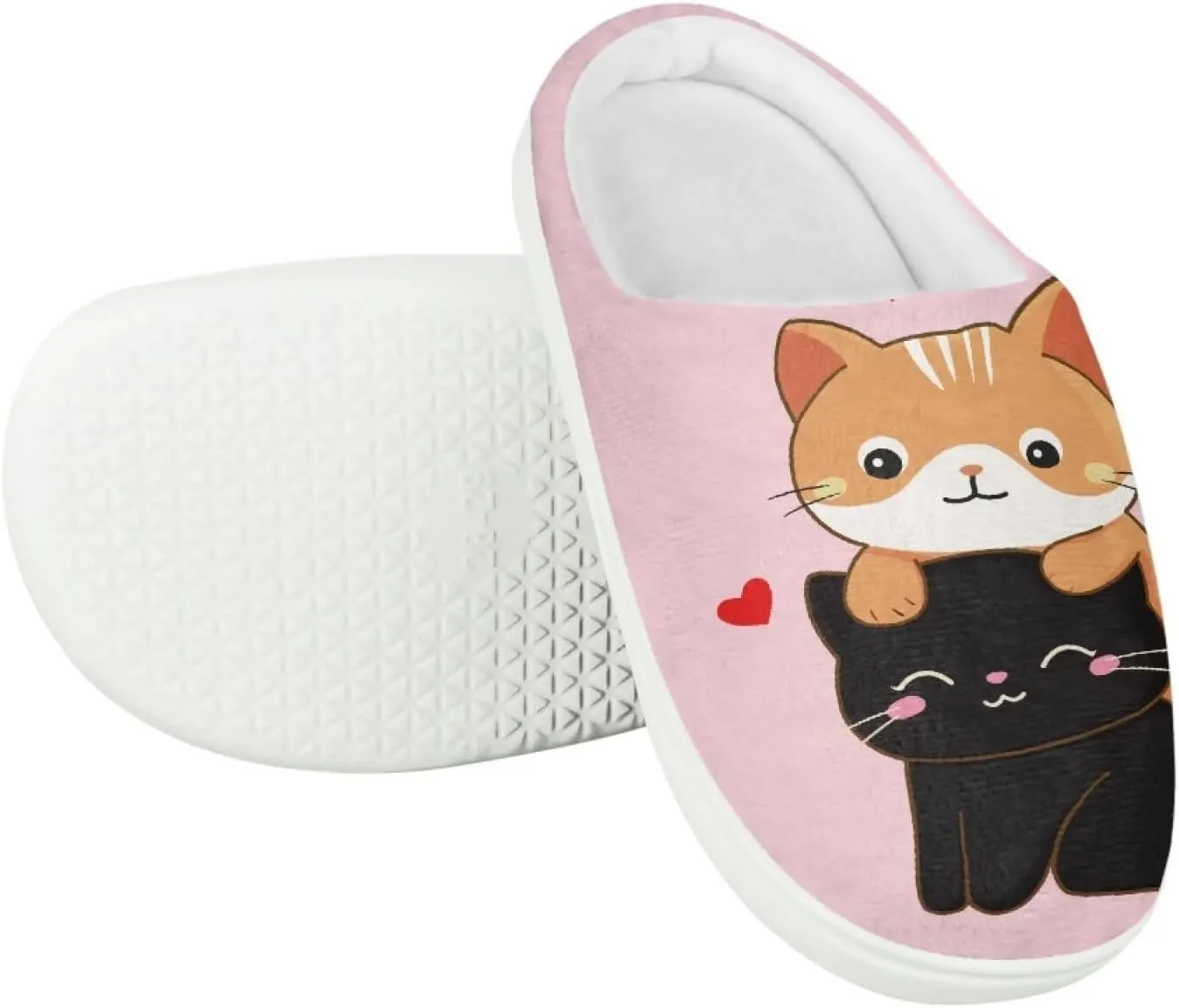 Kids Fuzzy Home Slipper Warm Soft Indoor Bedroom Slippers Winter Comfort Non-Slip Outdoor Slippers for Toddler Boys GirlsLittle kids US 9-15
