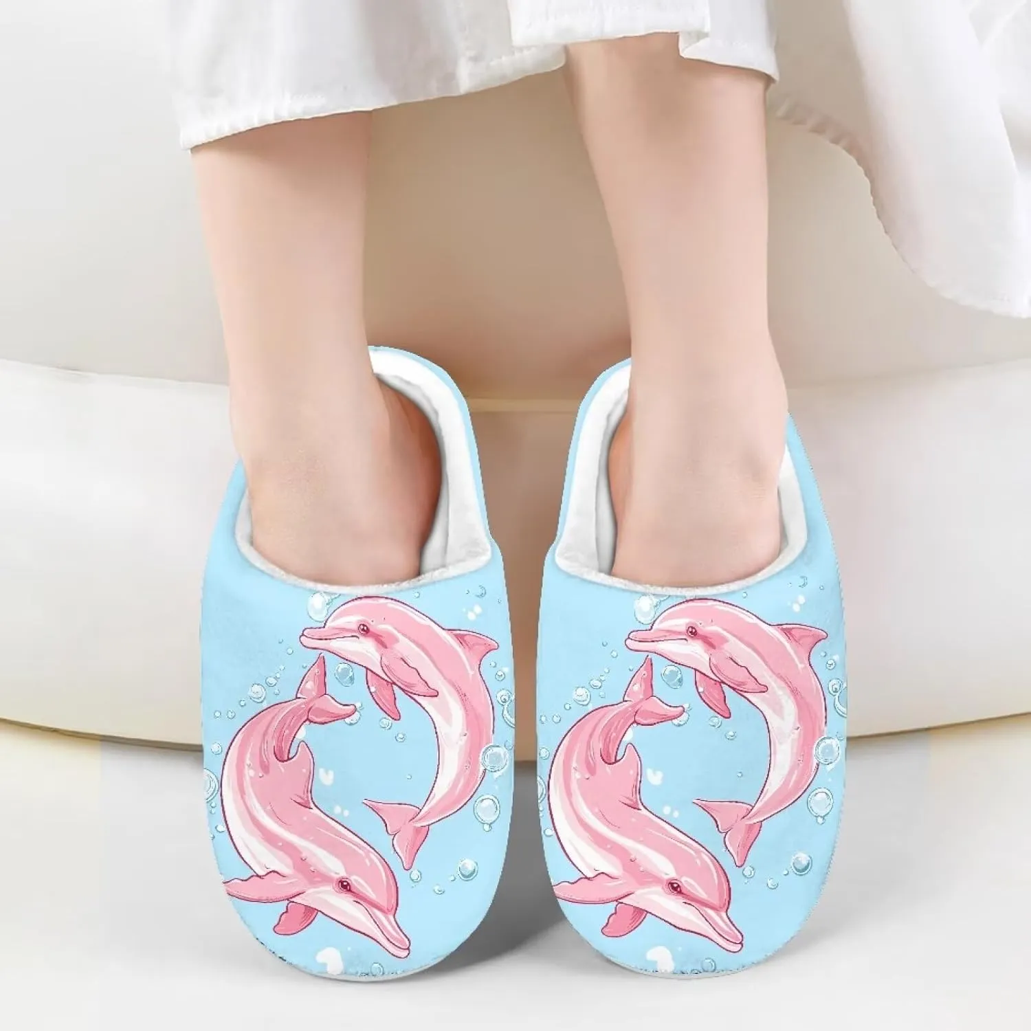 Kids Fuzzy Home Slipper Warm Soft Indoor Bedroom Slippers Winter Comfort Non-Slip Outdoor Slippers for Toddler Boys GirlsLittle kids US 9-15