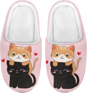 Kids Fuzzy Home Slipper Warm Soft Indoor Bedroom Slippers Winter Comfort Non-Slip Outdoor Slippers for Toddler Boys GirlsLittle kids US 9-15