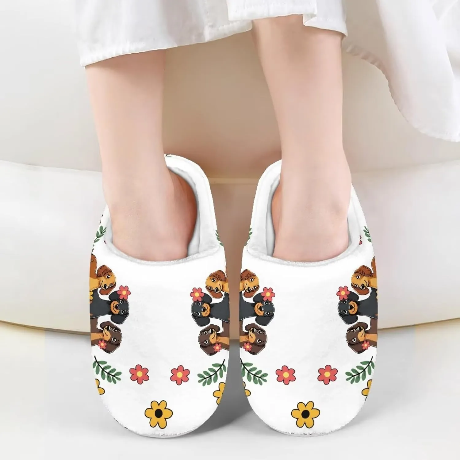 Kids Fuzzy Home Slipper Warm Soft Indoor Bedroom Slippers Winter Comfort Non-Slip Outdoor Slippers for Toddler Boys GirlsLittle kids US 9-15