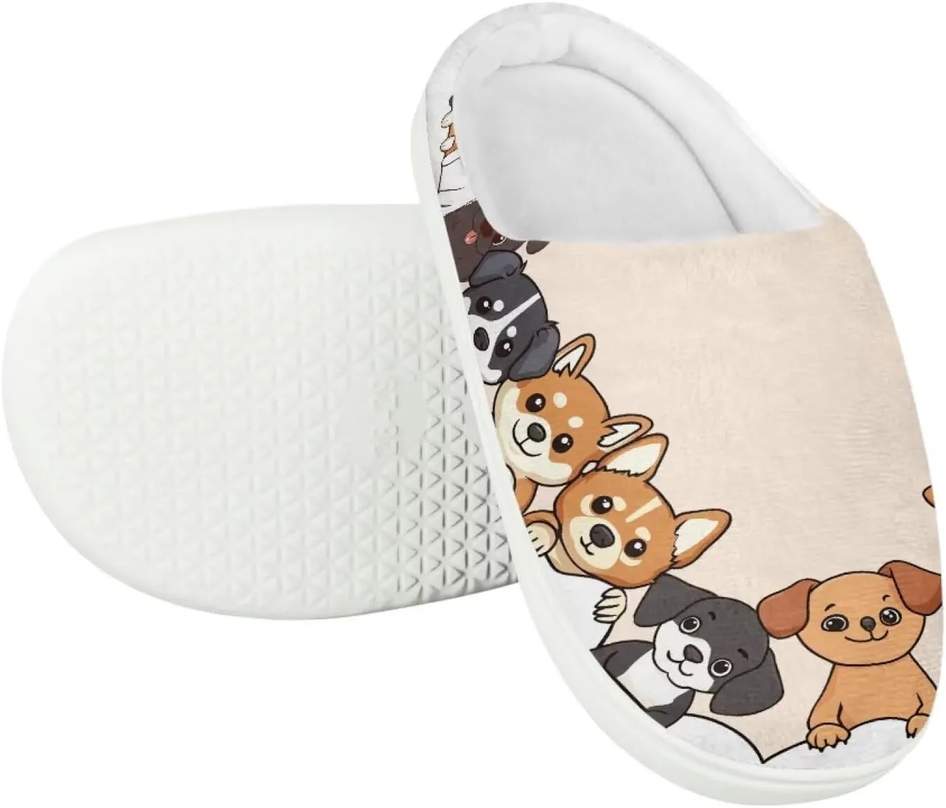 Kids Fuzzy Home Slipper Warm Soft Indoor Bedroom Slippers Winter Comfort Non-Slip Outdoor Slippers for Toddler Boys GirlsLittle kids US 9-15