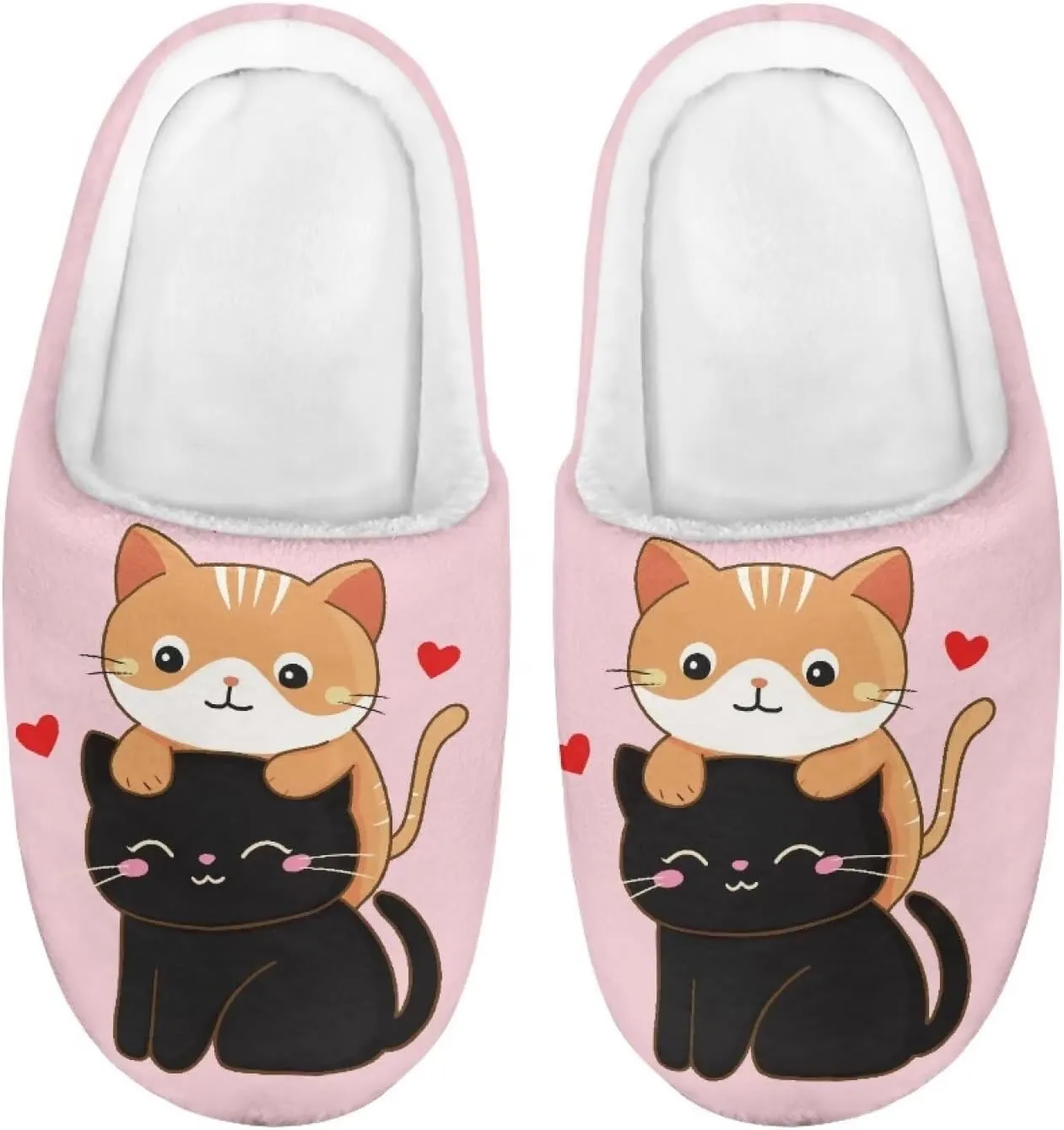 Kids Fuzzy Home Slipper Warm Soft Indoor Bedroom Slippers Winter Comfort Non-Slip Outdoor Slippers for Toddler Boys GirlsLittle kids US 9-15