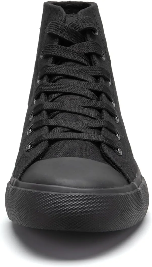 Kid's High Top Sneakers Classic High Tops Canvas Shoes for Girls and Boys, Lace up Tennis Shoes Fashion Canvas Sneakers Casual Shoes for Walking