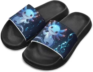 Kids Slides for Girls Shoes Summer Open Toe Slides Sandals Boys Beach Slide Kids Shower Shoes Non-Slip