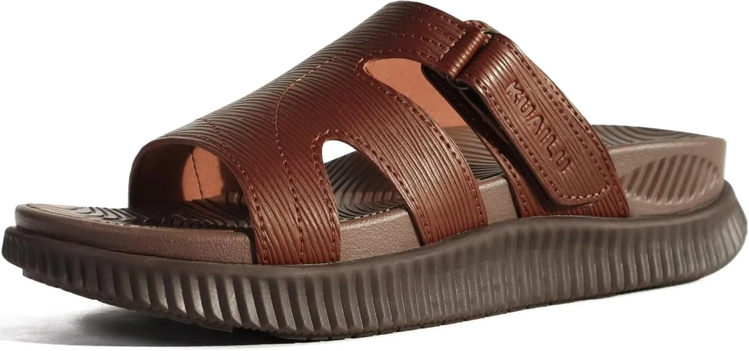 KuaiLu womens Womens Orthopedic Slides Sandals