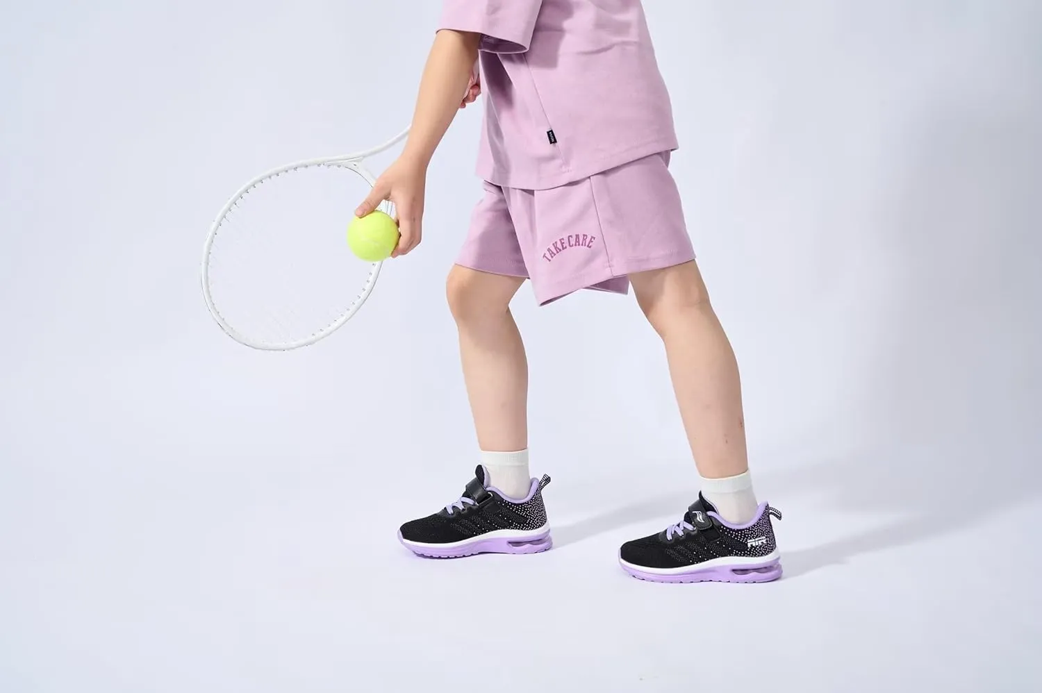 Lamincoa Toddler/Little Kids Boys Girls Lightweight Sneakers Unisex-Child Air Running Non-Slip Athletic Tennis Shoes