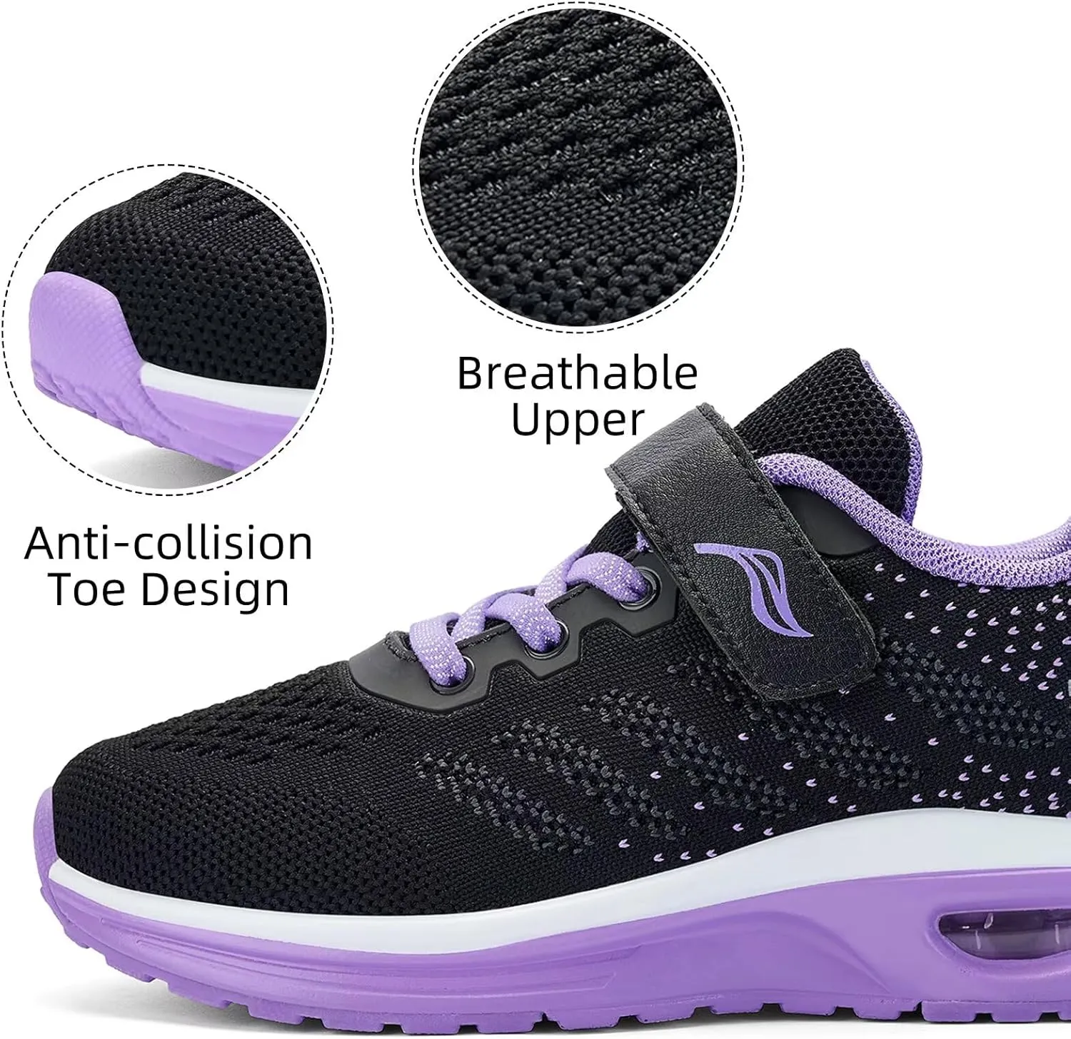 Lamincoa Toddler/Little Kids Boys Girls Lightweight Sneakers Unisex-Child Air Running Non-Slip Athletic Tennis Shoes