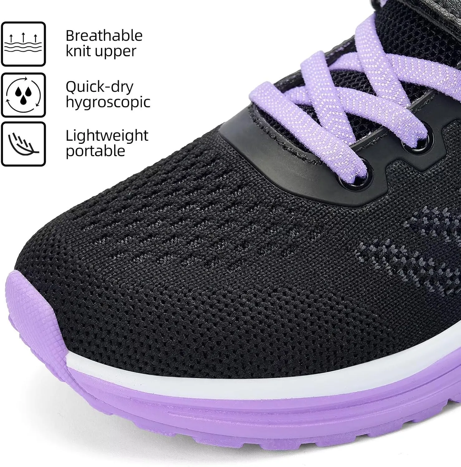 Lamincoa Toddler/Little Kids Boys Girls Lightweight Sneakers Unisex-Child Air Running Non-Slip Athletic Tennis Shoes