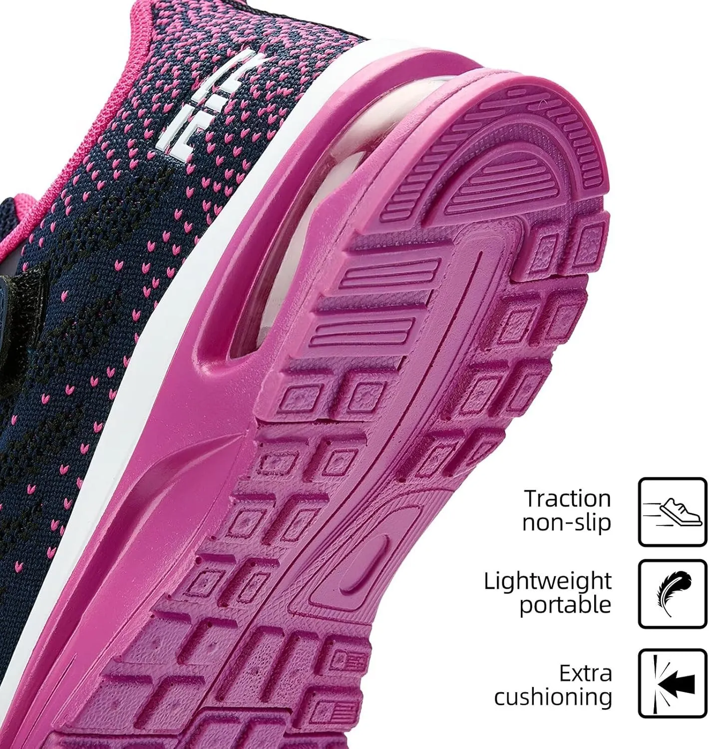 Lamincoa Toddler/Little Kids Boys Girls Lightweight Sneakers Unisex-Child Air Running Non-Slip Athletic Tennis Shoes