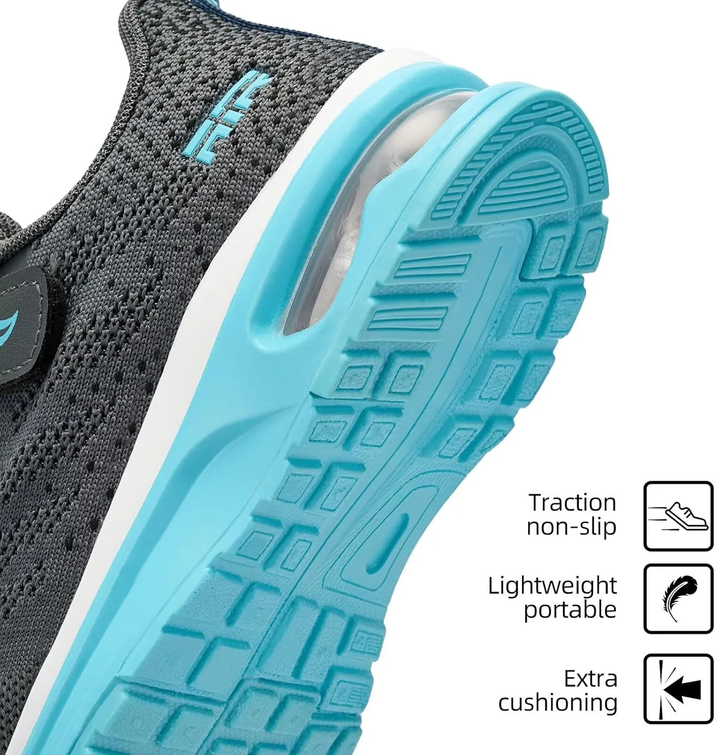 Lamincoa Toddler/Little Kids Boys Girls Lightweight Sneakers Unisex-Child Air Running Non-Slip Athletic Tennis Shoes