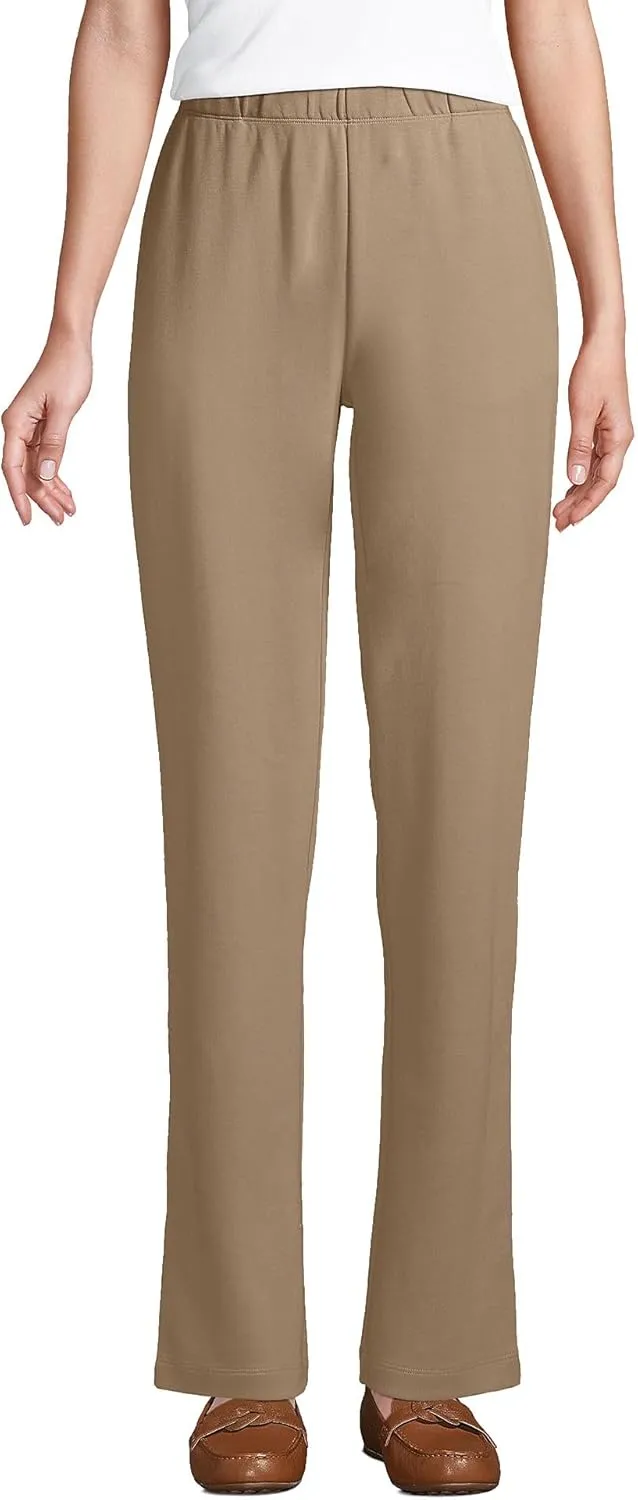 Lands' End Women's Sport Knit High Rise Pants