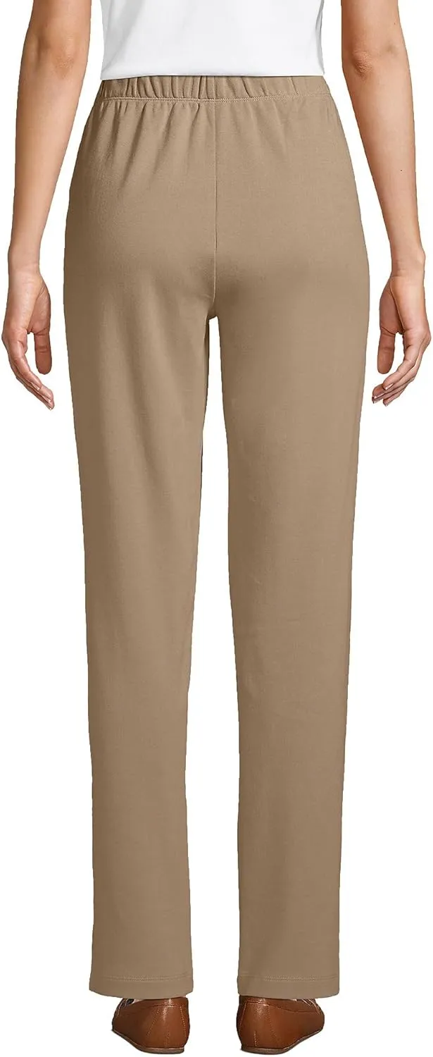 Lands' End Women's Sport Knit High Rise Pants