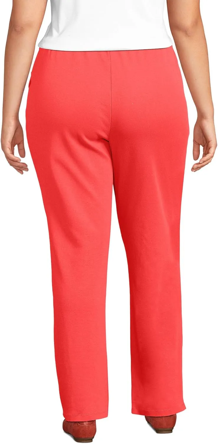 Lands' End Women's Sport Knit High Rise Pants