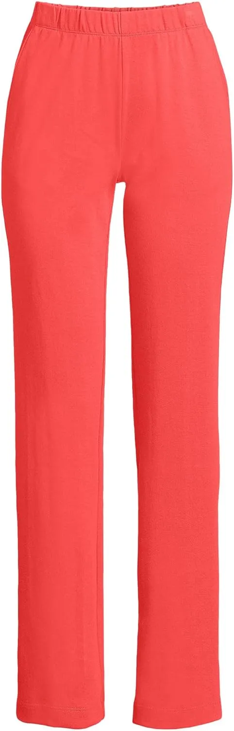 Lands' End Women's Sport Knit High Rise Pants