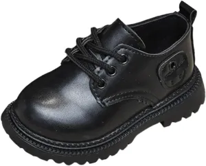 Little Boys Dress Shoes Kids Toddler Girl Oxford Shoes Wedding Church Dress Shoes Leather Lace Up School Uniform Loafer Flats