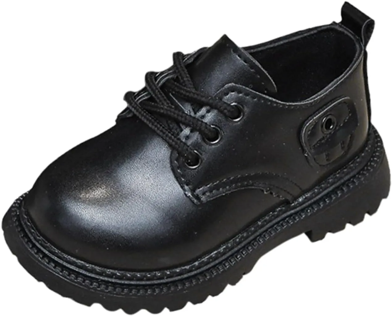 Little Boys Dress Shoes Kids Toddler Girl Oxford Shoes Wedding Church Dress Shoes Leather Lace Up School Uniform Loafer Flats
