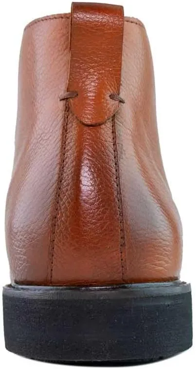 Marc Joseph New York MJNY Mens Casual Comfortable Genuine Leather Chukka Laceup Ankle Boots Lightweight Breathable Classic Fashion Chelsea Dress Boots