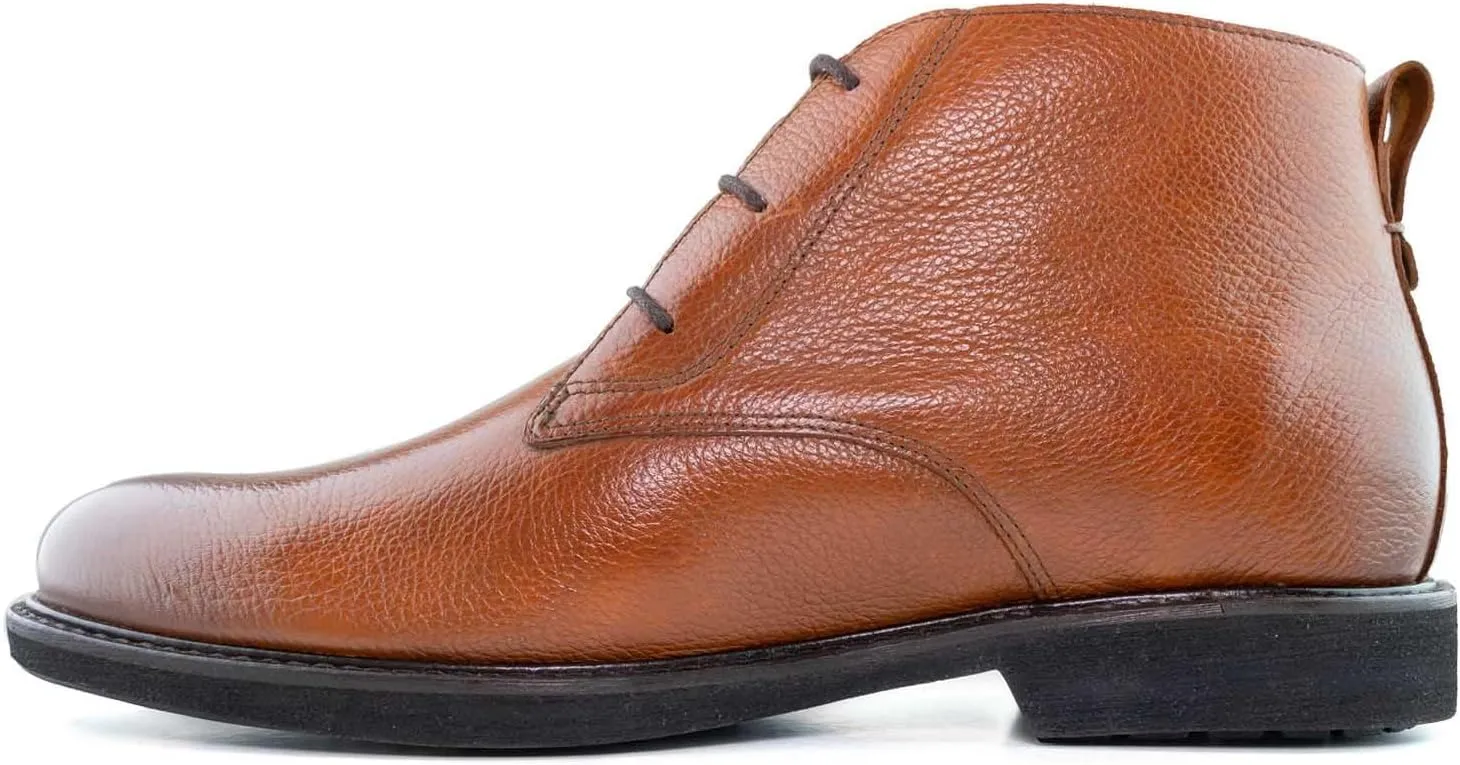 Marc Joseph New York MJNY Mens Casual Comfortable Genuine Leather Chukka Laceup Ankle Boots Lightweight Breathable Classic Fashion Chelsea Dress Boots