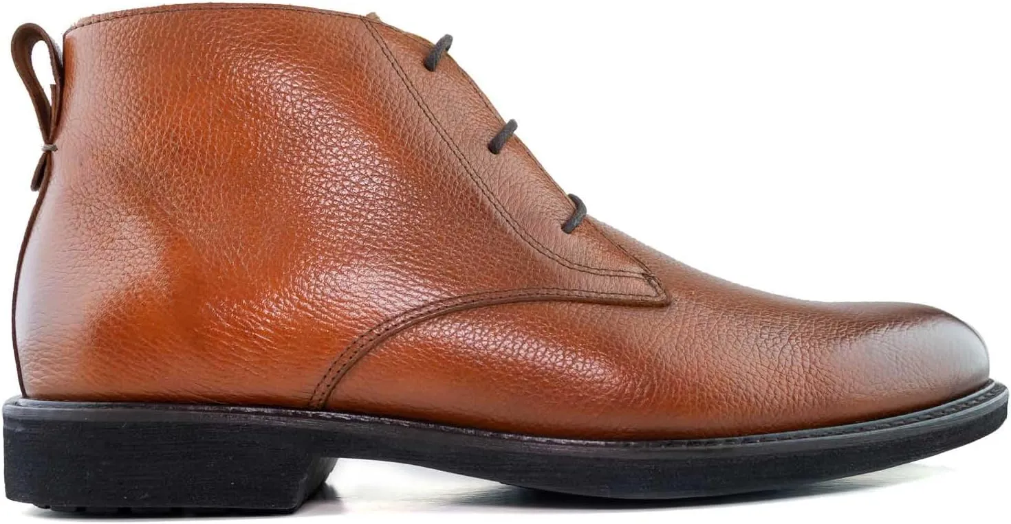 Marc Joseph New York MJNY Mens Casual Comfortable Genuine Leather Chukka Laceup Ankle Boots Lightweight Breathable Classic Fashion Chelsea Dress Boots