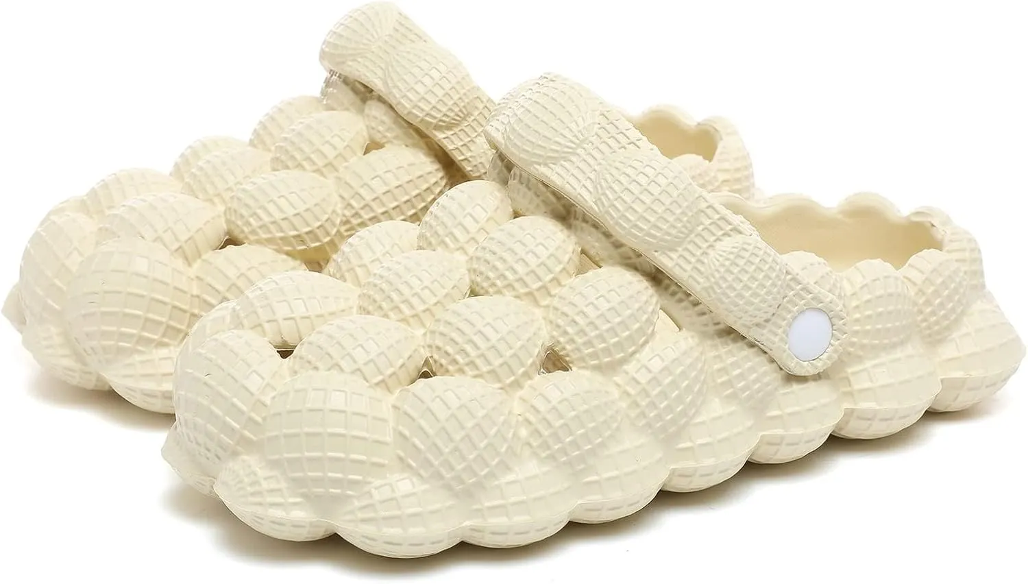 Massage Bubble Slippers, Bubble Slides for Women/Men, Funny Bubble Shoes, Unisex Breathable Beach Sandals, Non-slip Spa Slippers, Soft Pillow Stress Relief Slide, Home Bedroom Shower Trendy Ball Slippers