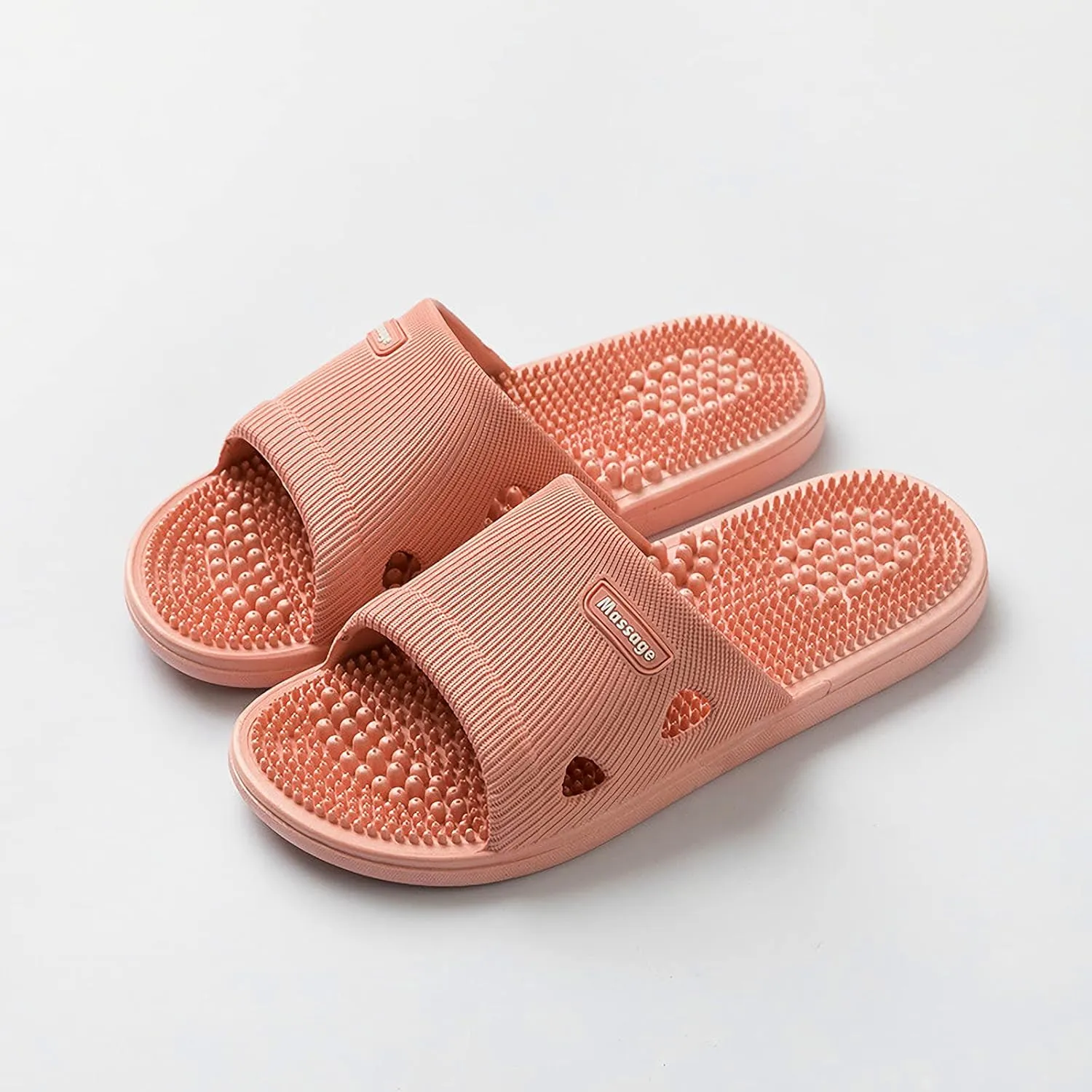 Massage Slippers Acupressure Slippers for Women Plantar Fasciitis Arthritis Neuropathy Pain Relief Acupuncture Slippers Non-Slip Massage Sandals Women,Gifts for Dad Mom(Suitable for 6-6.5 feet)