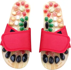 Massage Slippers Cobblestone Shoes Acupoint Therapy for Foot Relaxation