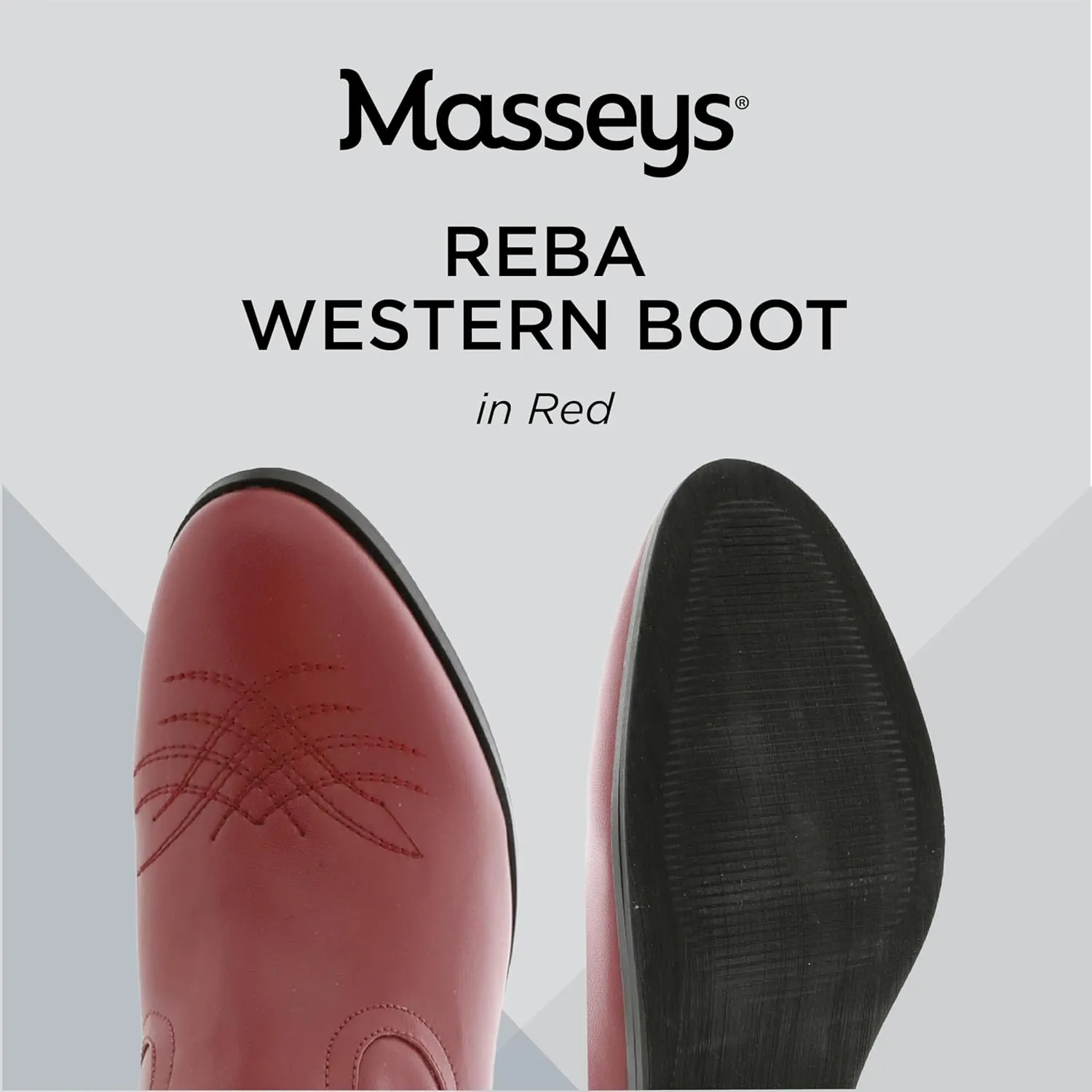 Masseys Women's Reba Mid Calf Western Boot