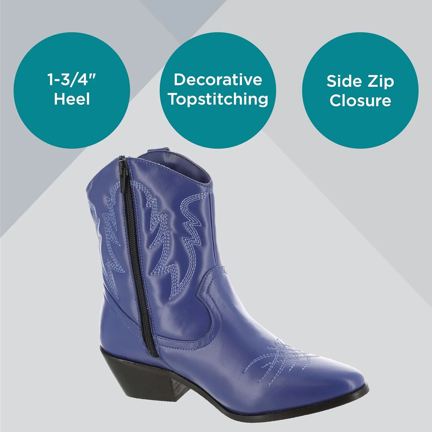 Masseys Women's Reba Mid Calf Western Boot